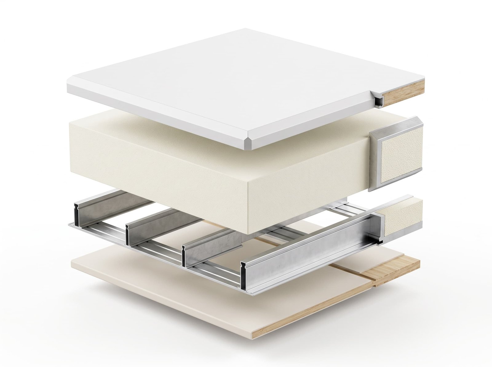 AeroPod Five-Layer Insulated Wall Cross-Section